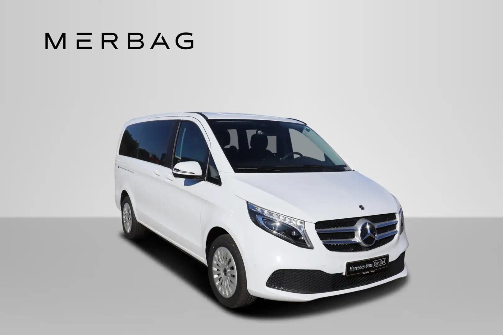 Mercedes-Benz V 220 V 220 Lang 6 Sitzer Navi/Autom./Klima/LED/BC/eFH. Blanc - 1