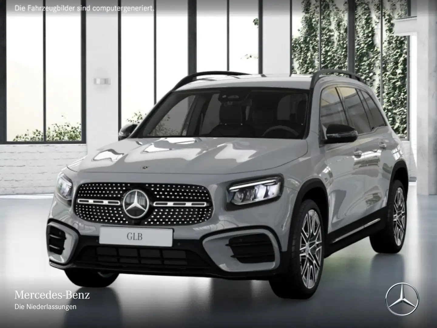 Mercedes-Benz GLB 200 AMG+NIGHT+360°+LED+BURMESTER+TOTW+KEYLESS Gris - 2