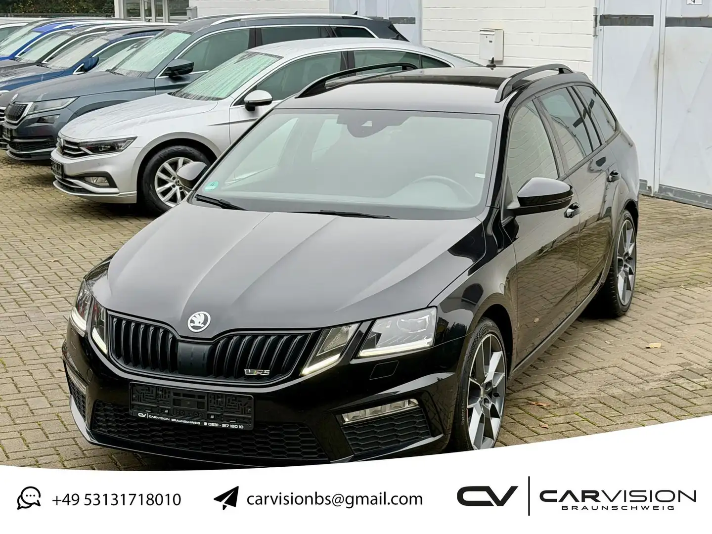 Skoda Octavia 2.0 TSI RS 245 *AHK*STANDHEIZUNG*CANTON Schwarz - 1