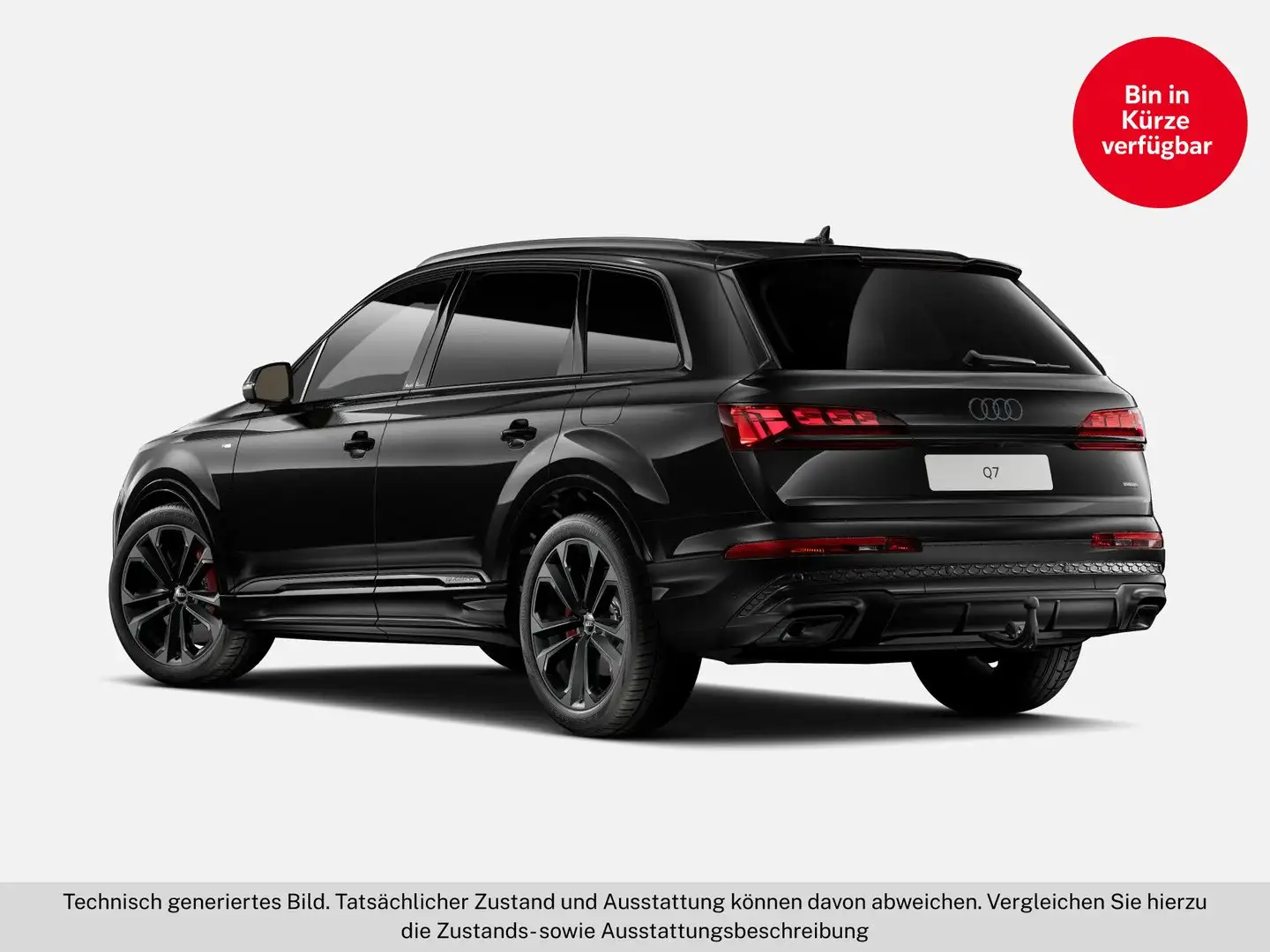Audi Q7 55 TFSI e quattro S line 290 kW Schwarz - 2