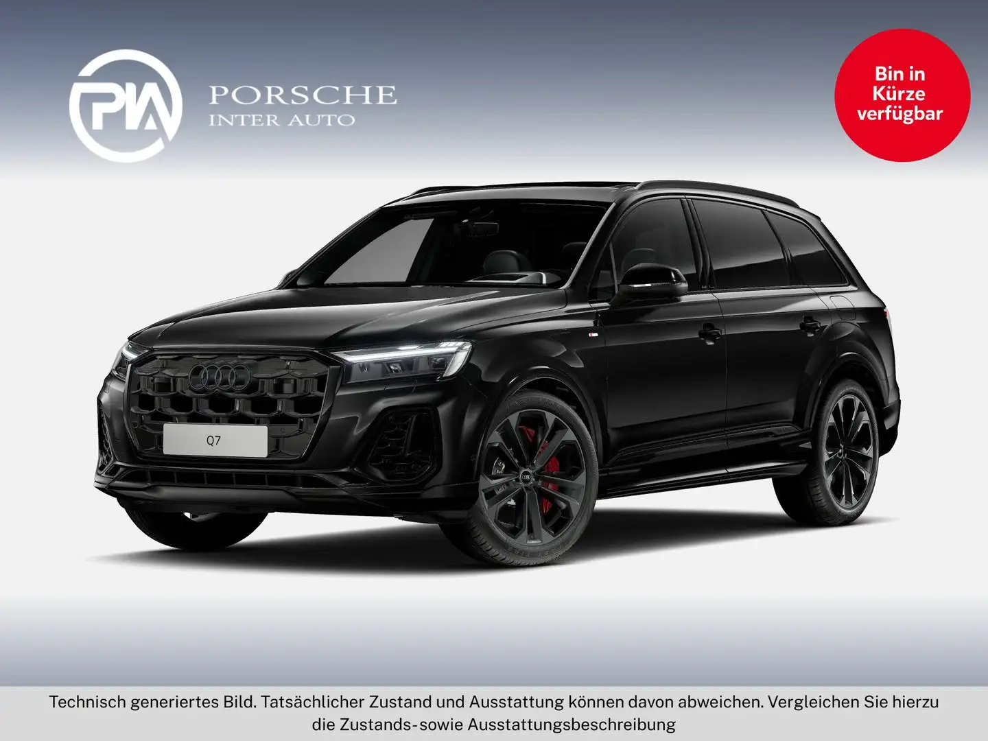 Audi Q7 55 TFSI e quattro S line 290 kW Schwarz - 1