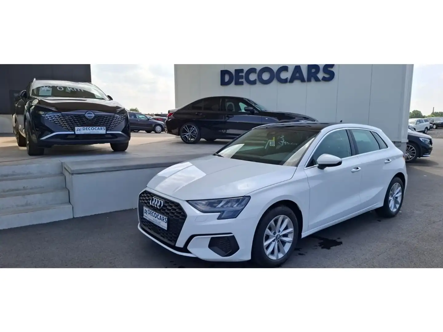 Audi A3 Amper 21000 km // Carplay - airco - bluetooth // Bianco - 1