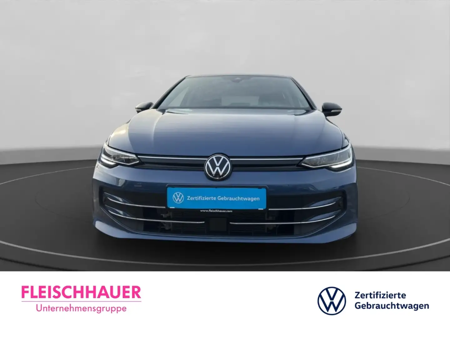 Volkswagen Golf VIII 1.5 TSI Goal TravelAss heiz.Lenkr. Navi AreaV Blau - 2