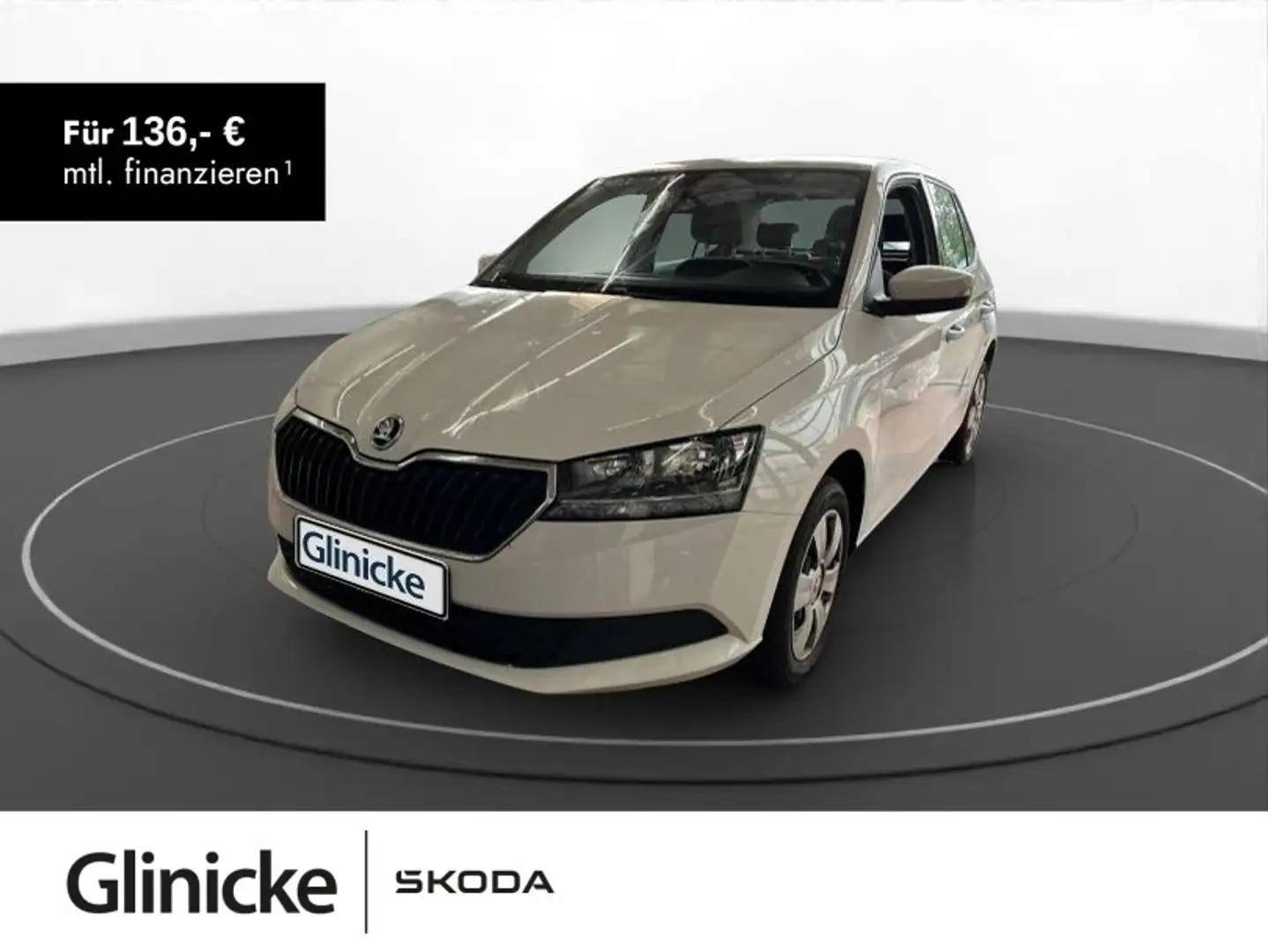 Skoda Fabia 1.0 TSI SiHz Klima Winter-Paket Weiß - 1