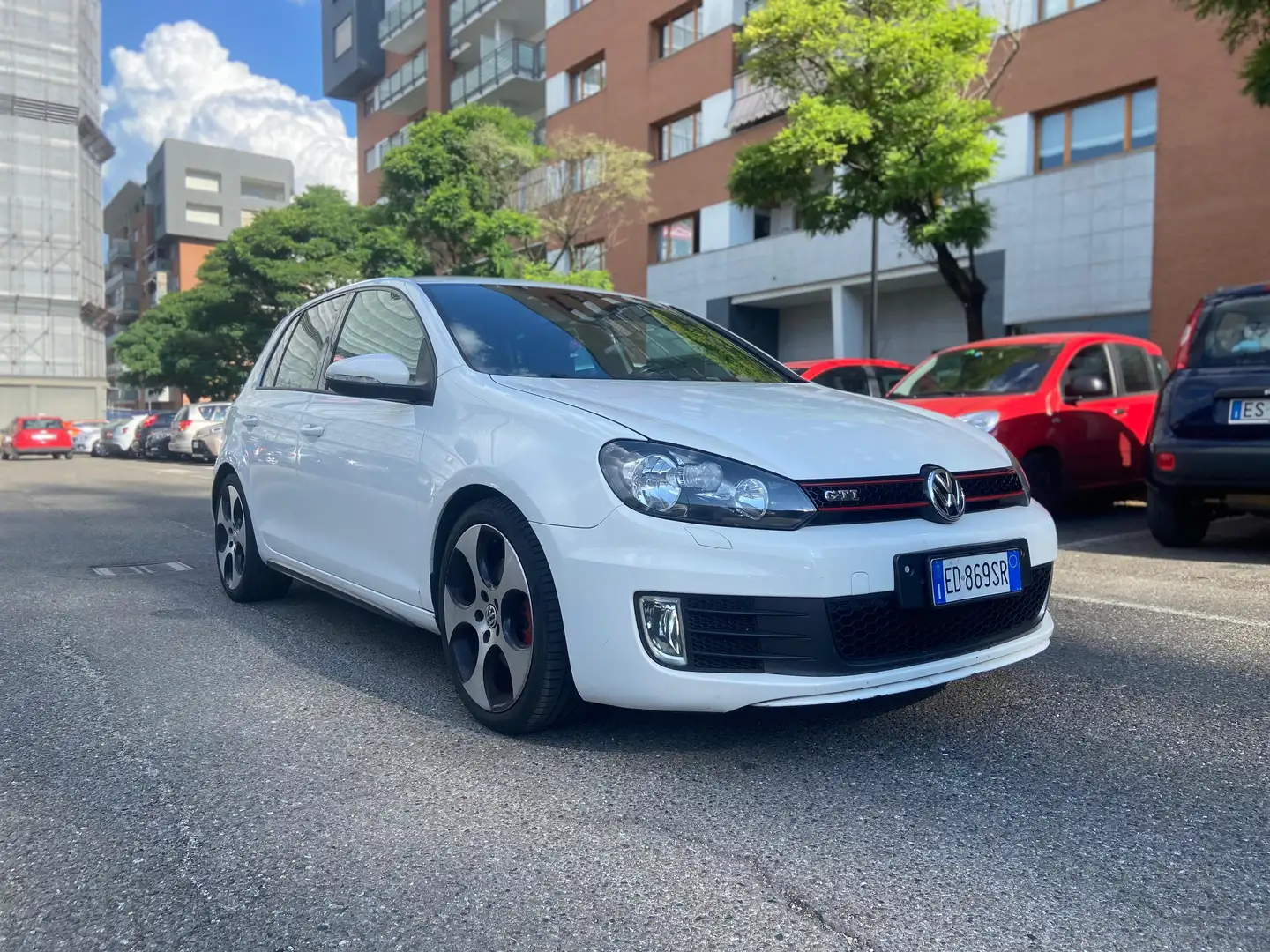 Volkswagen Golf GTI Golf VI 2010 5p 2.0 tsi completamente originale Bianco - 2