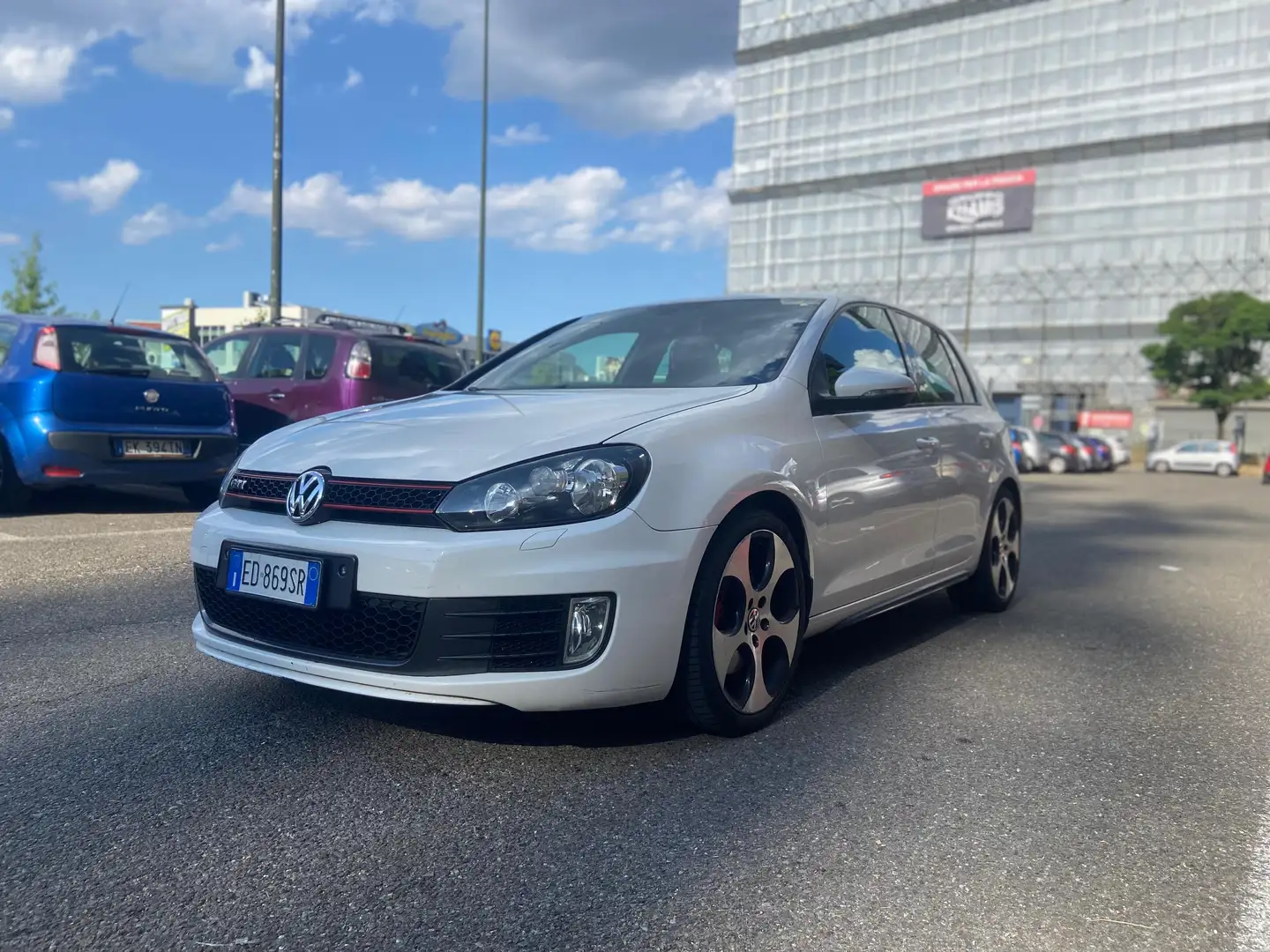 Volkswagen Golf GTI Golf VI 2010 5p 2.0 tsi completamente originale Bianco - 1