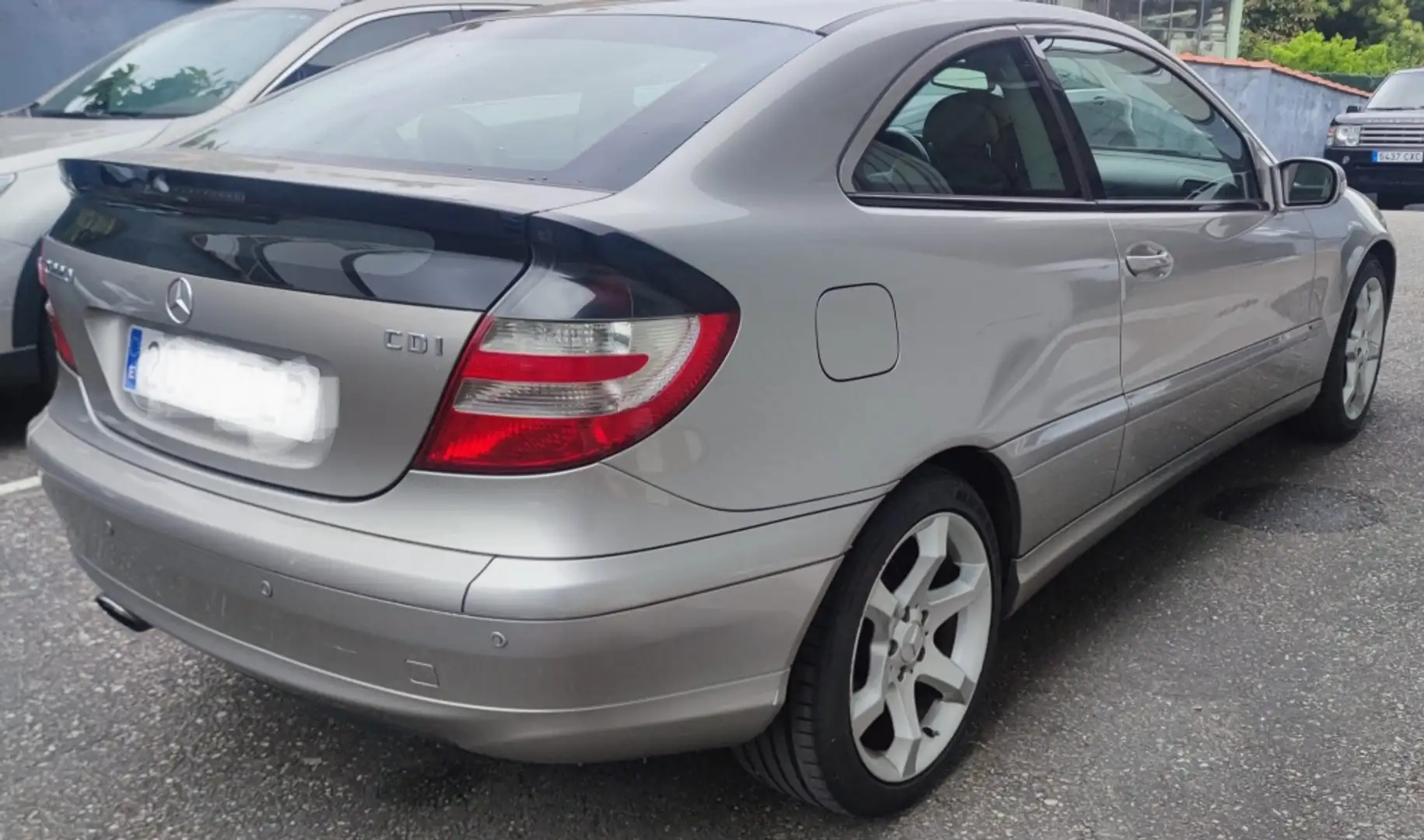 Mercedes-Benz C 220 Sportcoupé 220CDI Sport Edition Argent - 2