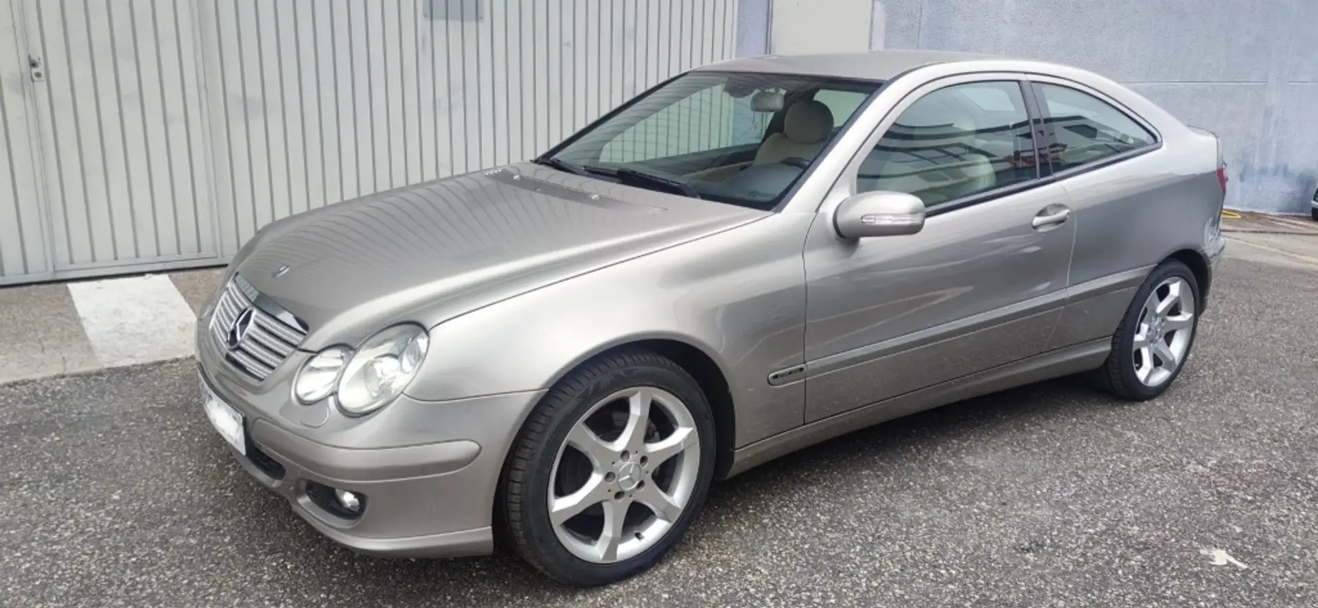 Mercedes-Benz C 220 Sportcoupé 220CDI Sport Edition Argent - 1