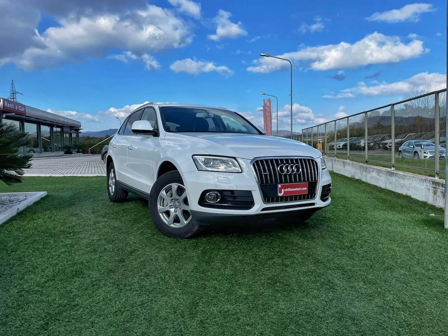 Audi Q5 3.0 V6 tdi Advanced Plus quattro 258cv s-tronic Blanc - 2