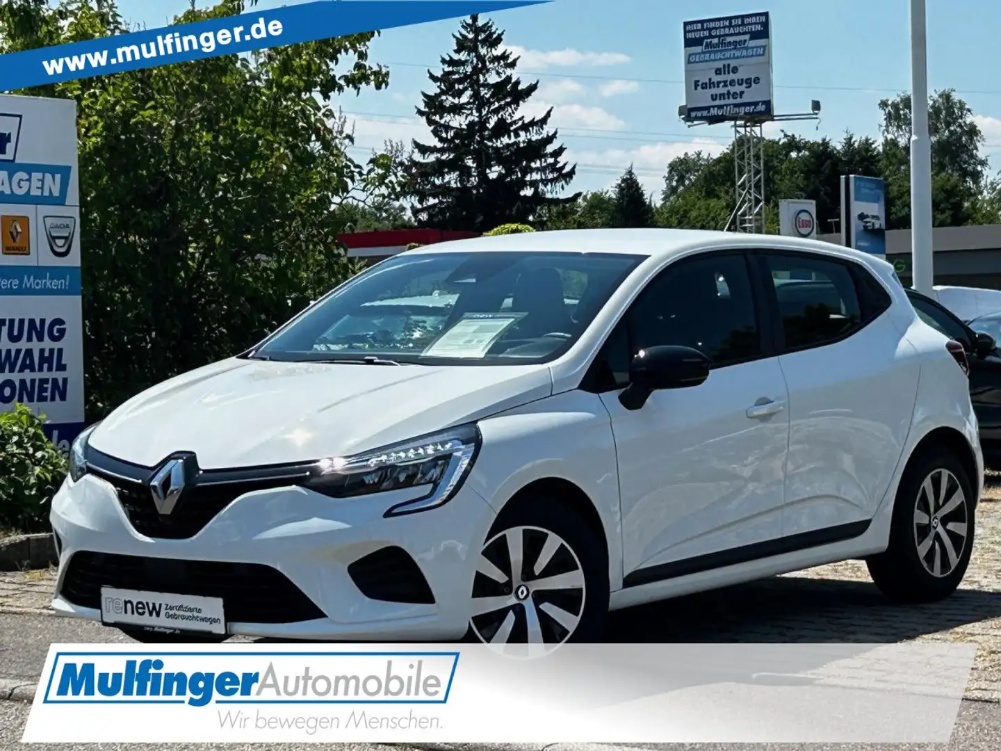 Renault Clio SCe 65 EQUILIBRE LED Klima Tempomat DAB PDC Weiß - 1