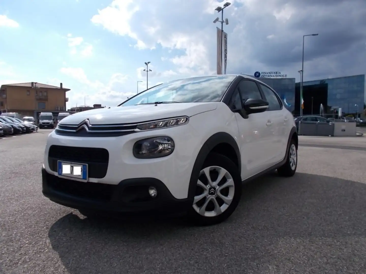 Citroen C3 BlueHDi 100 S&S Feel prezzo reale Bianco - 2