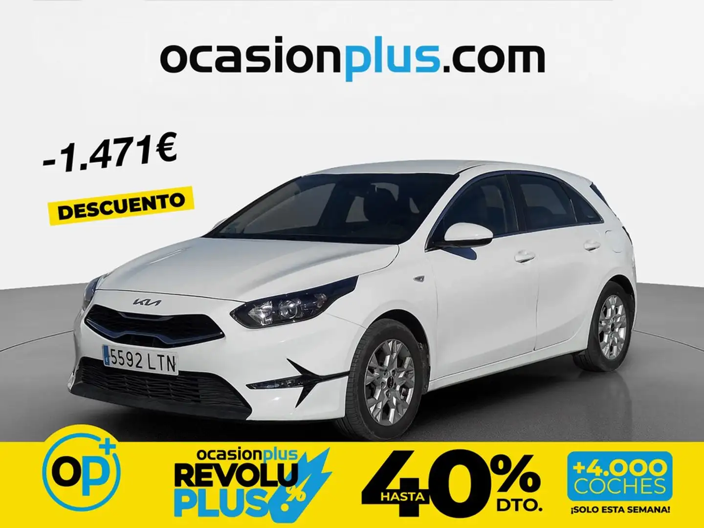 Kia Ceed / cee'd 1.0 T-GDI Eco-Dynamics Drive 100 Blanco - 1