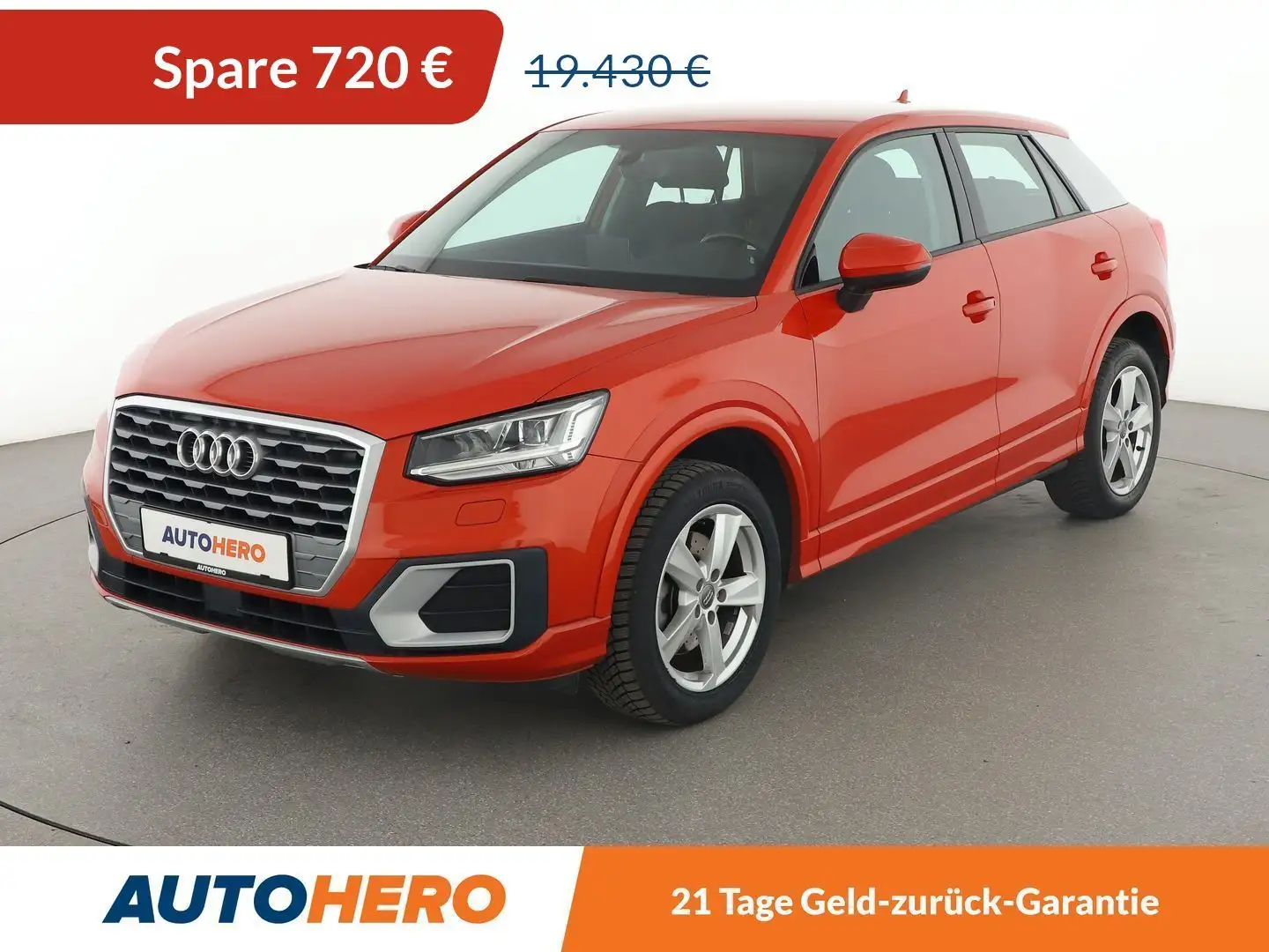 Audi Q2 1.4 TFSI ACT Sport *NAVI*LED*TEMPO*PDC*SHZ* Orange - 1