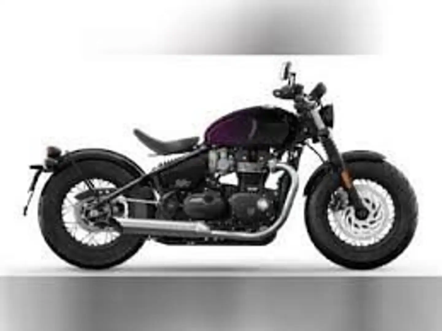 Triumph Bonneville Bobber Stealth- Edition Fioletowy - 1