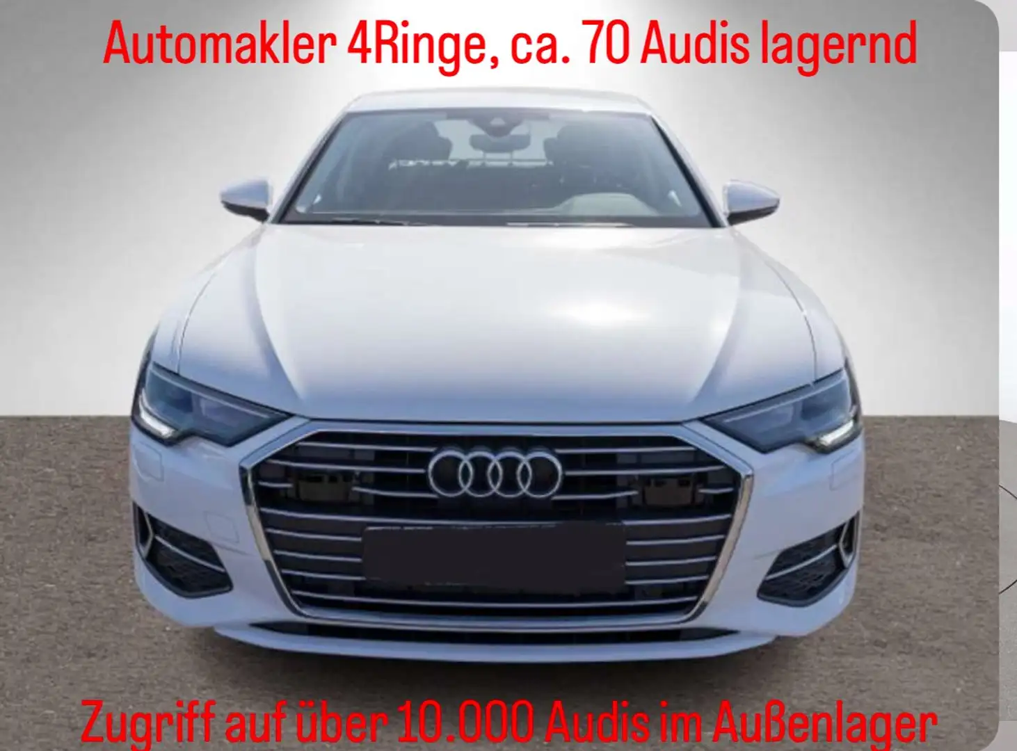 Audi A6 40 TDI Limousine Weiß - 1