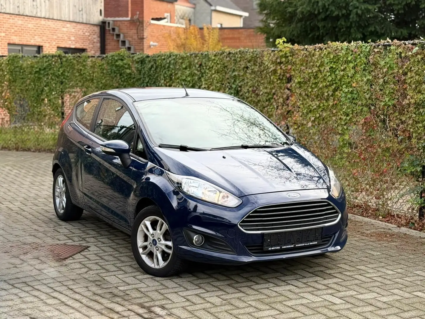 Ford Fiesta 1.25i 3-deur - 2015 - Airco - 139.000 km - Manueel Bleu - 2