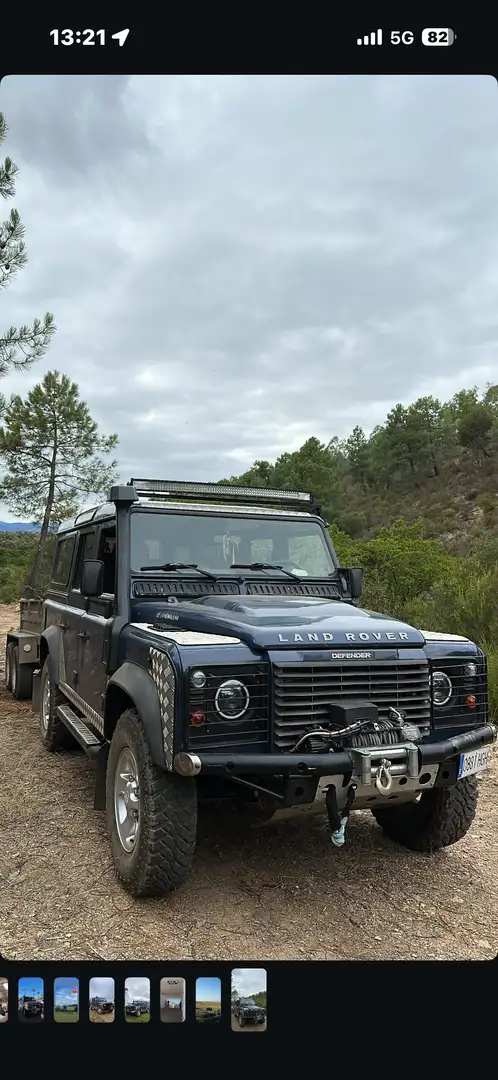 Land Rover Defender Defender Comer. 110 Pick Up Doble Cabina E E Azul - 2