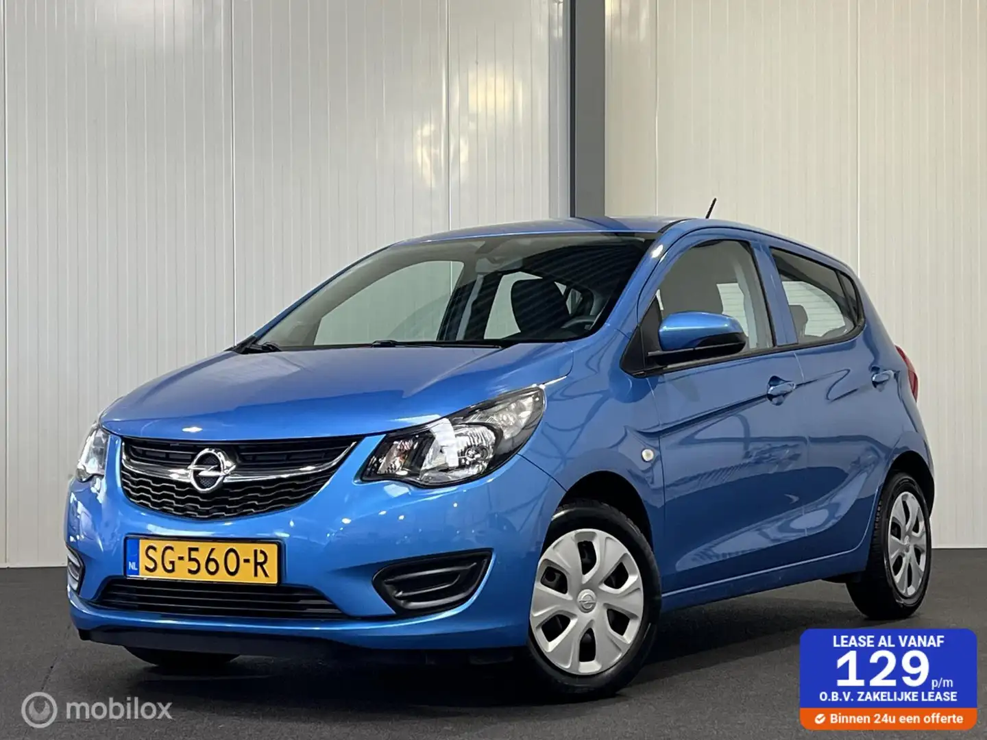 Opel Karl 1.0 ecoFLEX Edition [ NAP cruise airco ] Blauw - 1