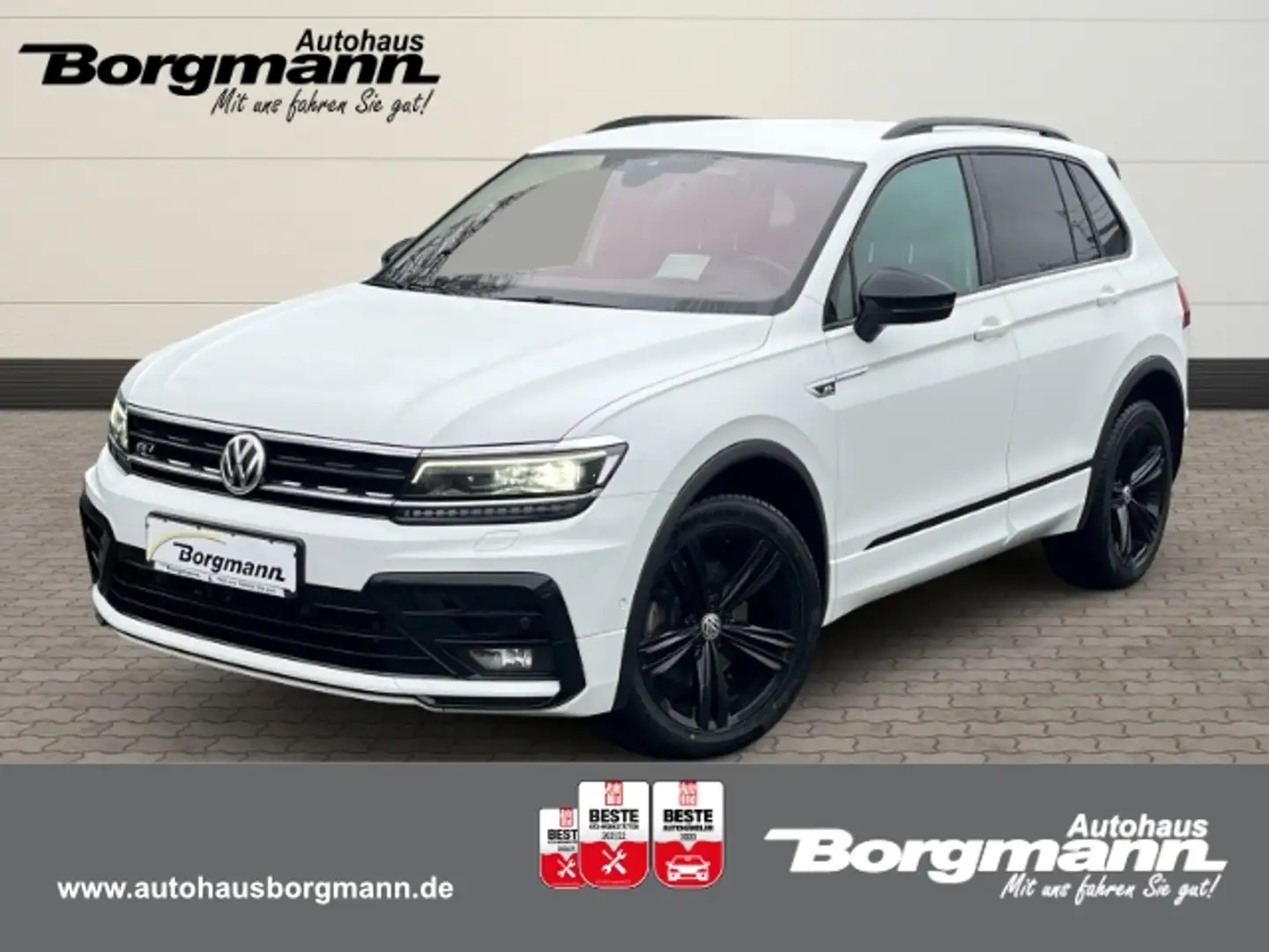 Volkswagen Tiguan Highline BMT Start-Stopp 4Motion Sportpaket HUD AH Bianco - 1