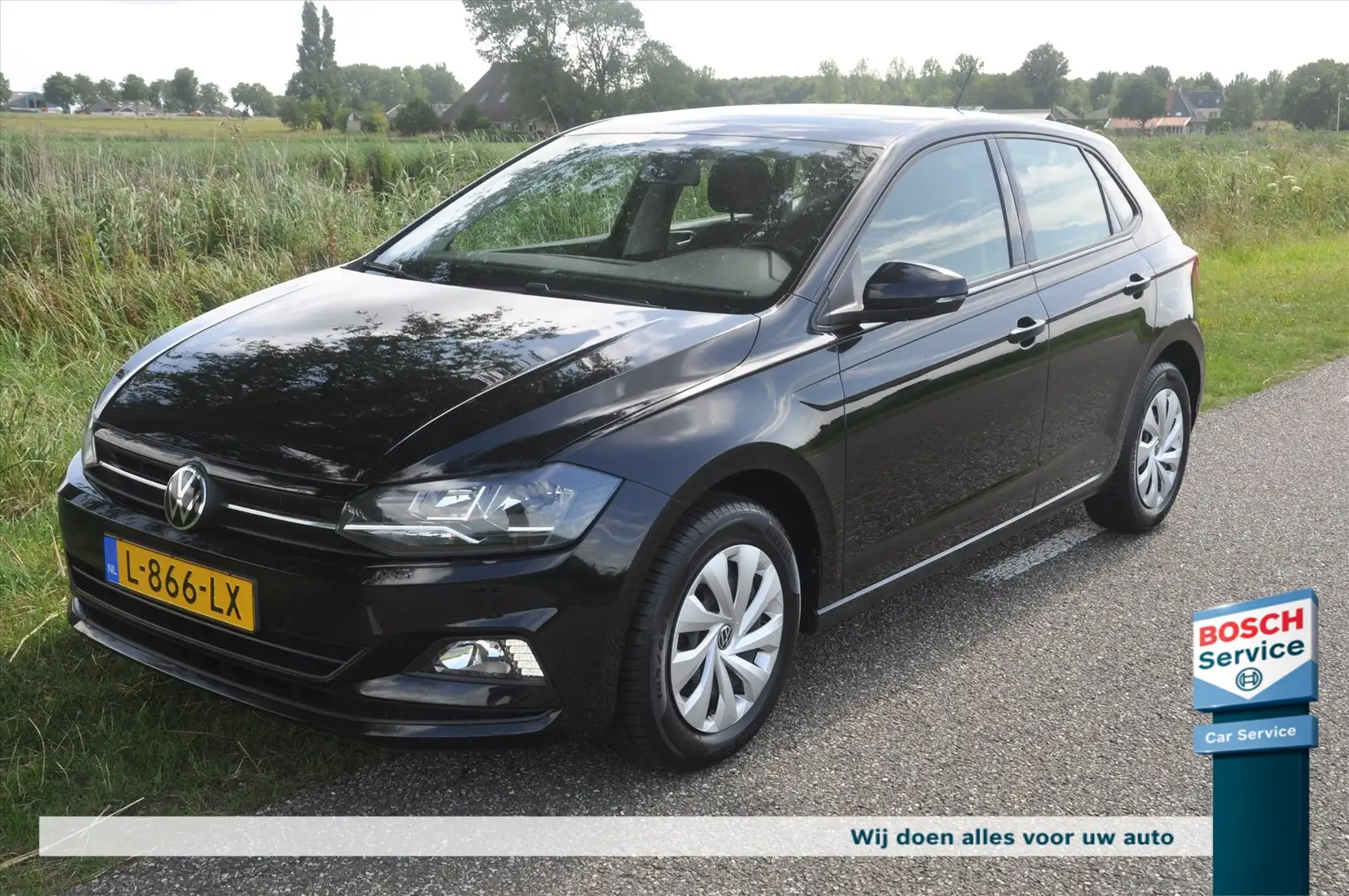 Volkswagen Polo 1,0 TSI Comfortline Zwart - 1