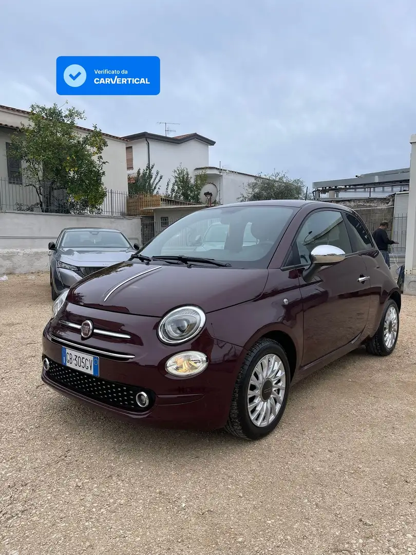 Fiat 500 500 1.0 hybrid Lounge 70cv Rosso - 2