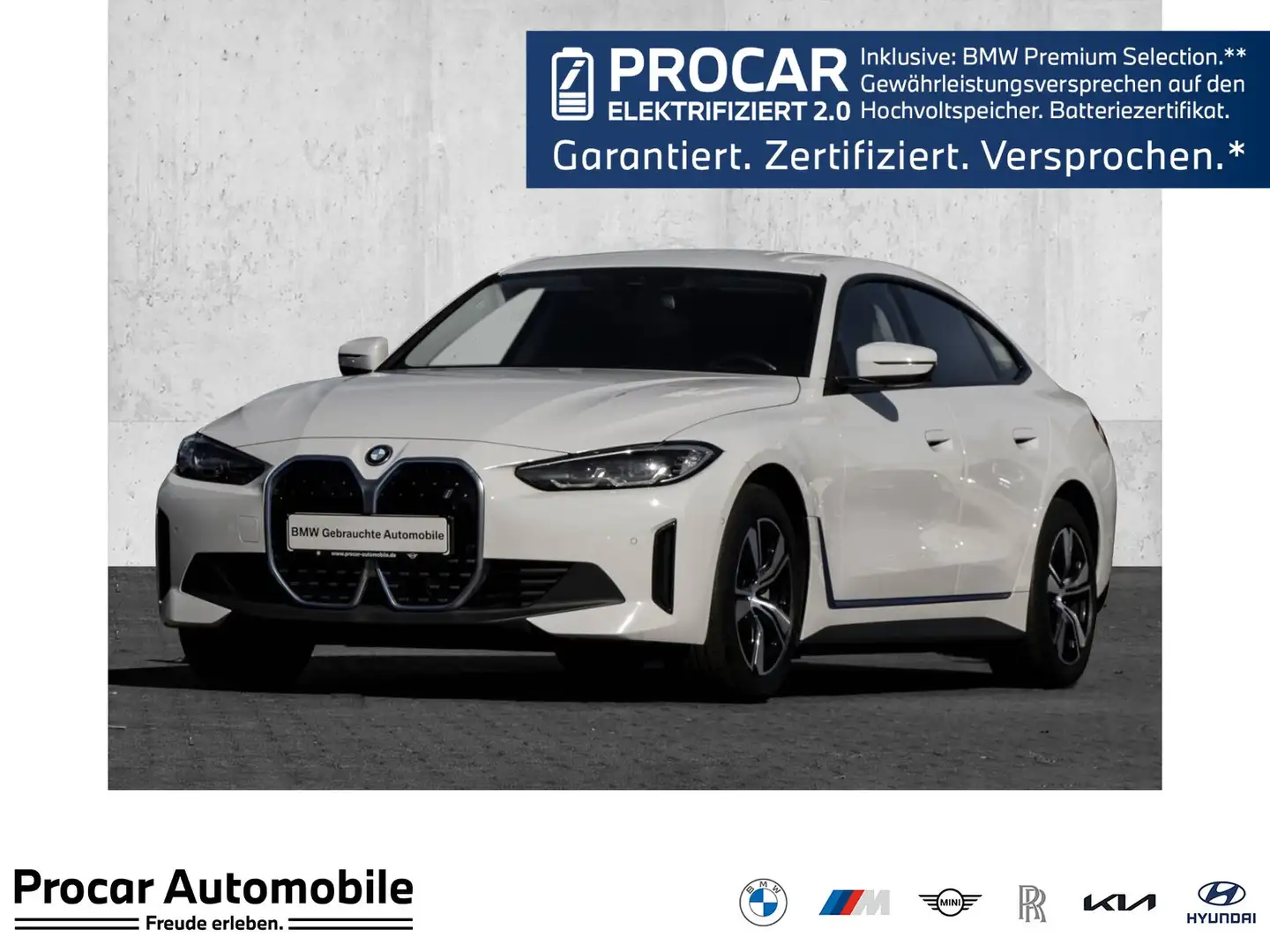 BMW i4 eDrive40 RFK NAVI Standh. LED PDC V+H DAB LM Wit - 1