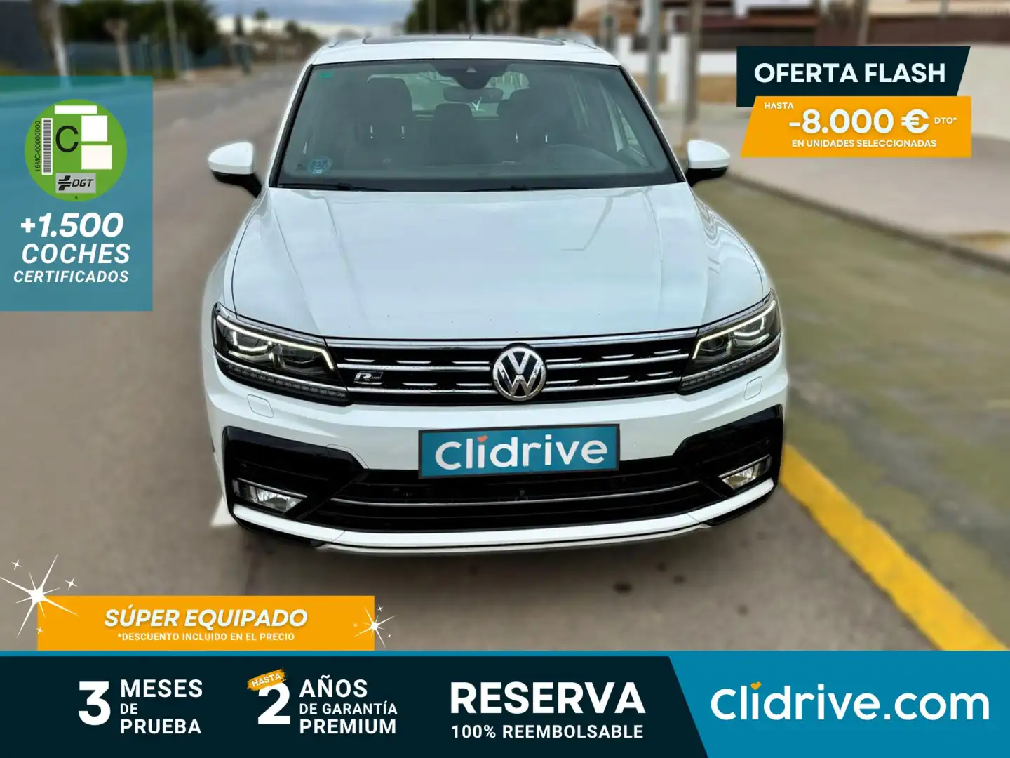 Volkswagen Tiguan 2.0TDI Sport 4Motion DSG 140kW Blanco - 1