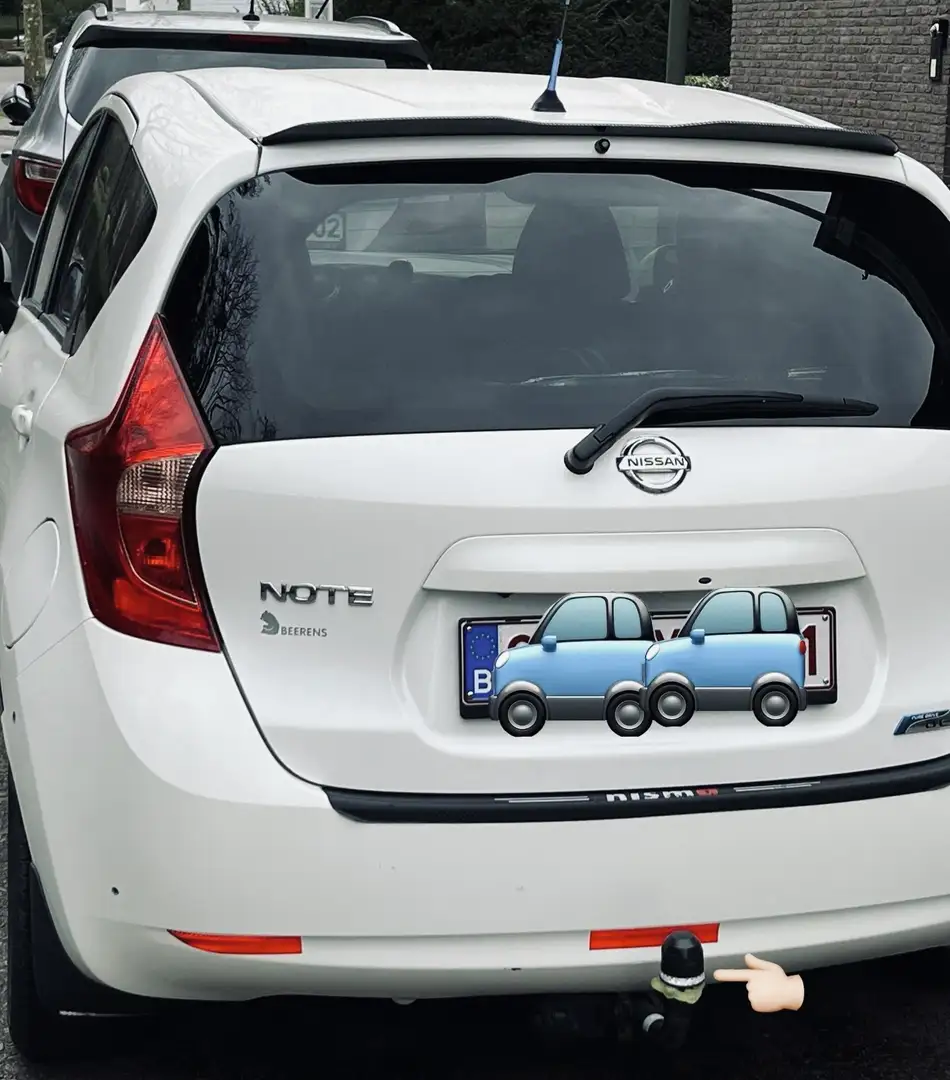 Nissan Note 1.5 dCi Blanc - 2