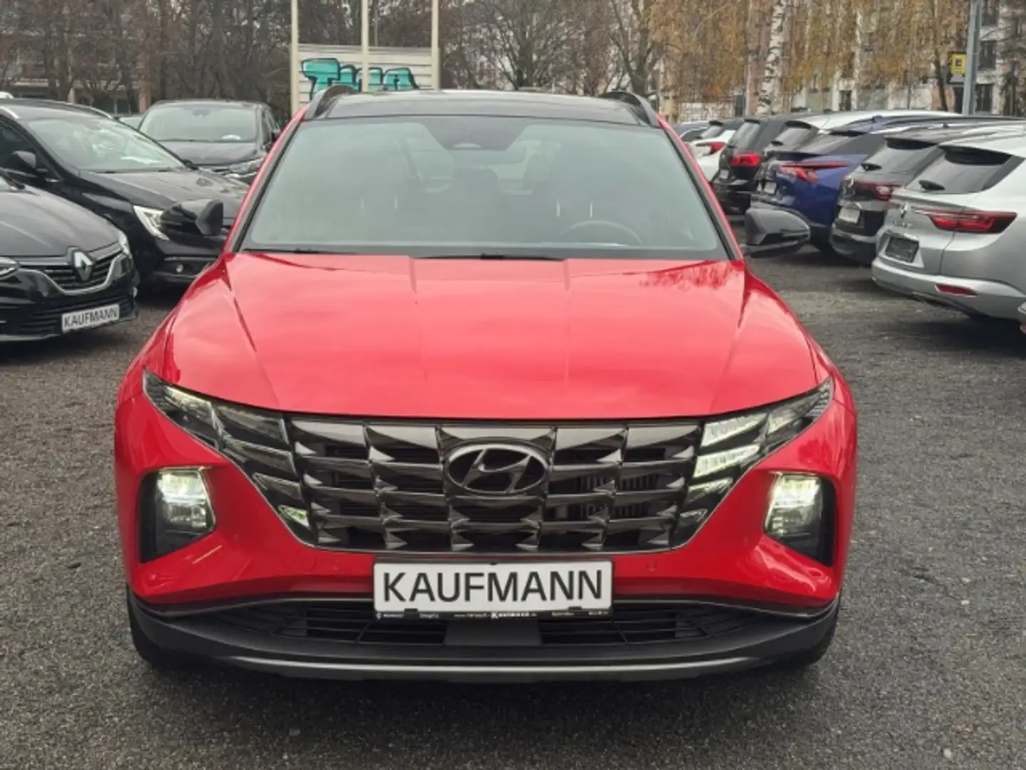 Hyundai TUCSON Blackline Mild-Hybrid 2WD Pano+Winter Paket Rot - 2