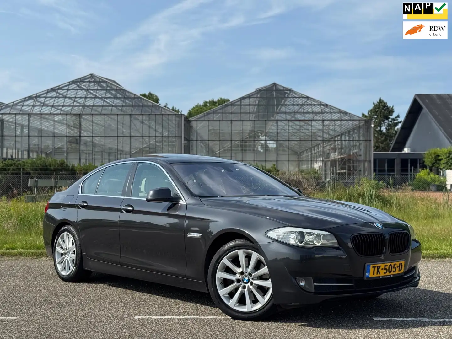 BMW 530 5-serie 530i High Executive Navi | Schuifdak | Led Szary - 1