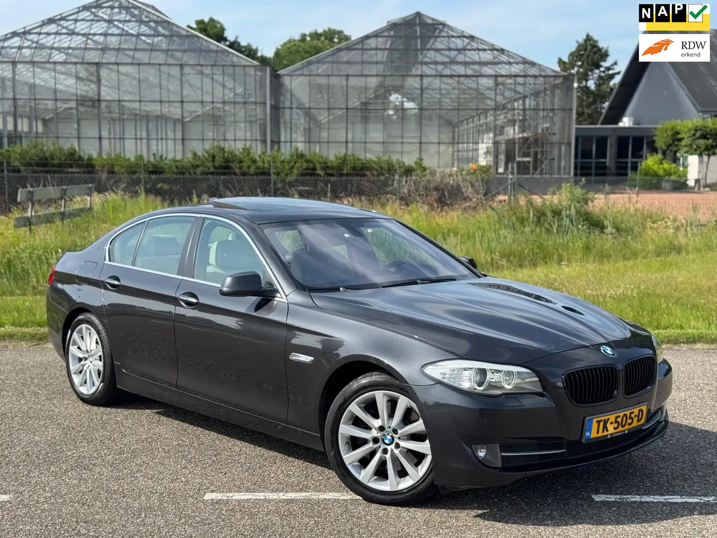 BMW 530 5-serie 530i High Executive Navi | Schuifdak | Led Gris - 1