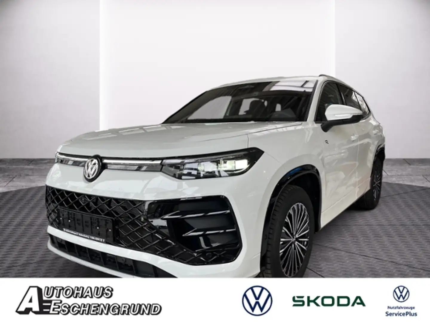 Volkswagen Tayron 2.0 TDI DSG 4Motion R-Line PANO HARMAN KARDON AHK Weiß - 1