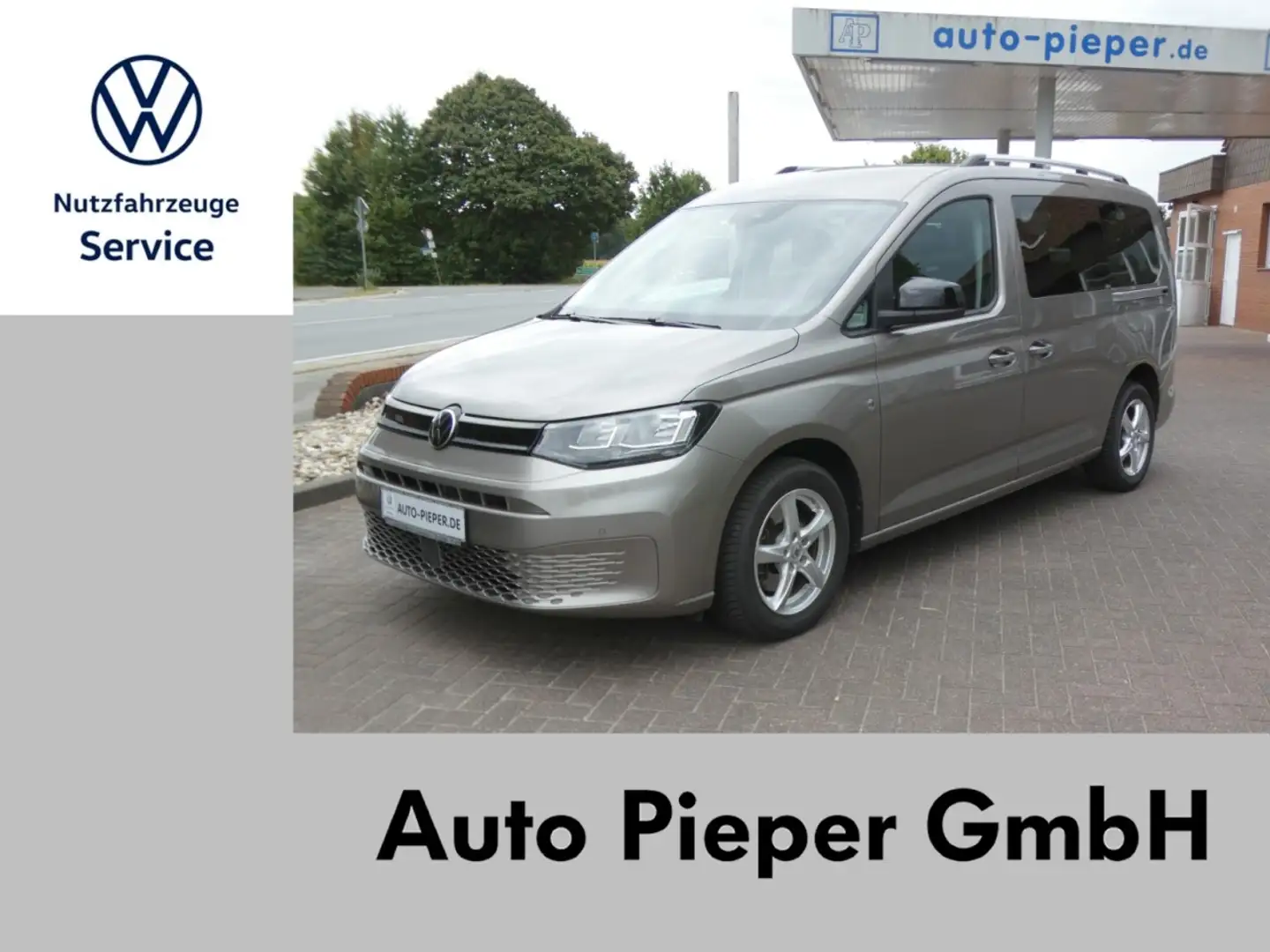 Volkswagen Caddy Maxi TSI ErgoSitz APP-Connect ISOFIX vorne Klima Beige - 1
