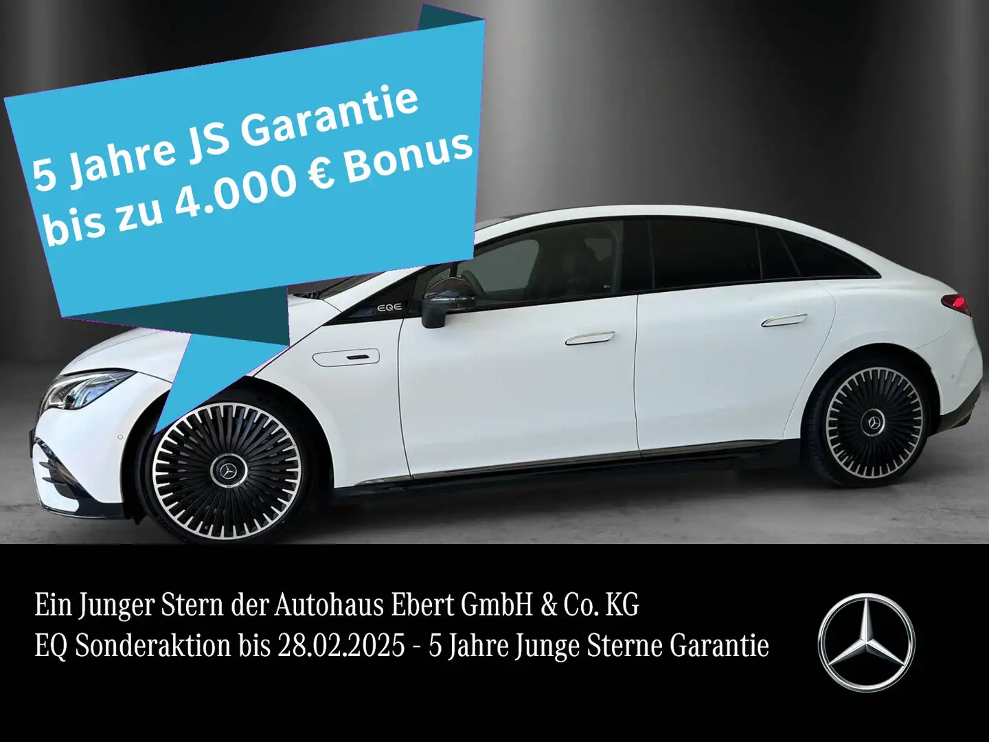 Mercedes-Benz EQE 350 EQE53 AMG Premium+ DYNAMIC+ Hyper MAGNO Sitzklim Білий - 1