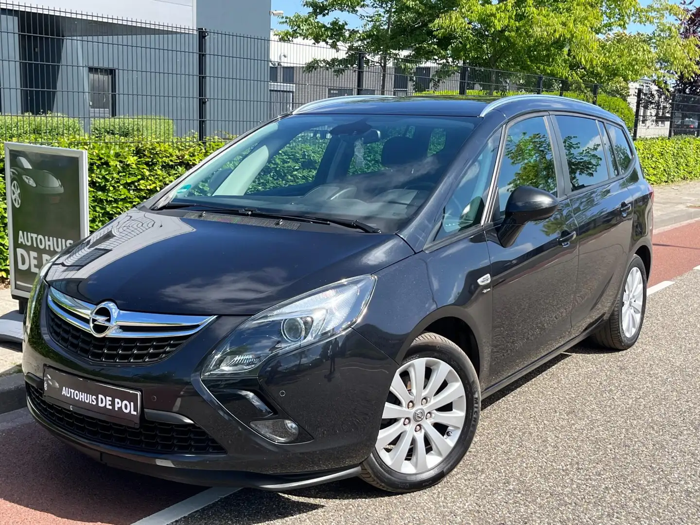 Opel Zafira Tourer 1.4 T Edition 7p. NAVI STOEL/STUUR/VRW ACHTERUIT/C Negro - 1