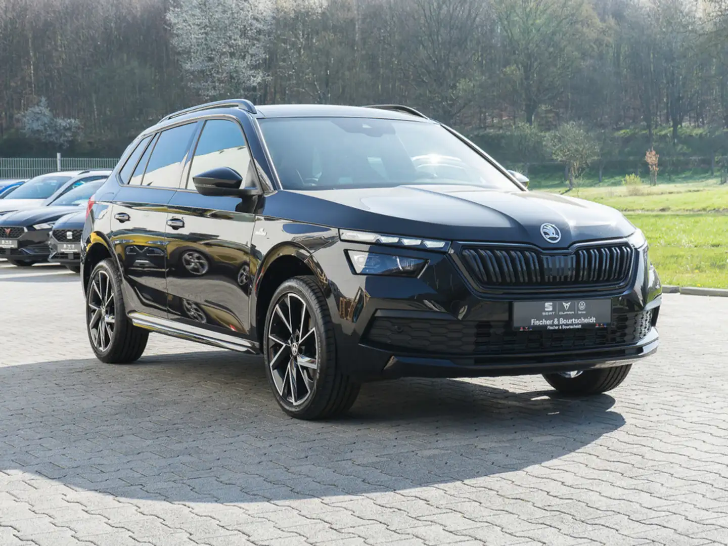 Skoda Kamiq 1.0 TSI Monte Carlo PANO LED APP PDC SH Noir - 2