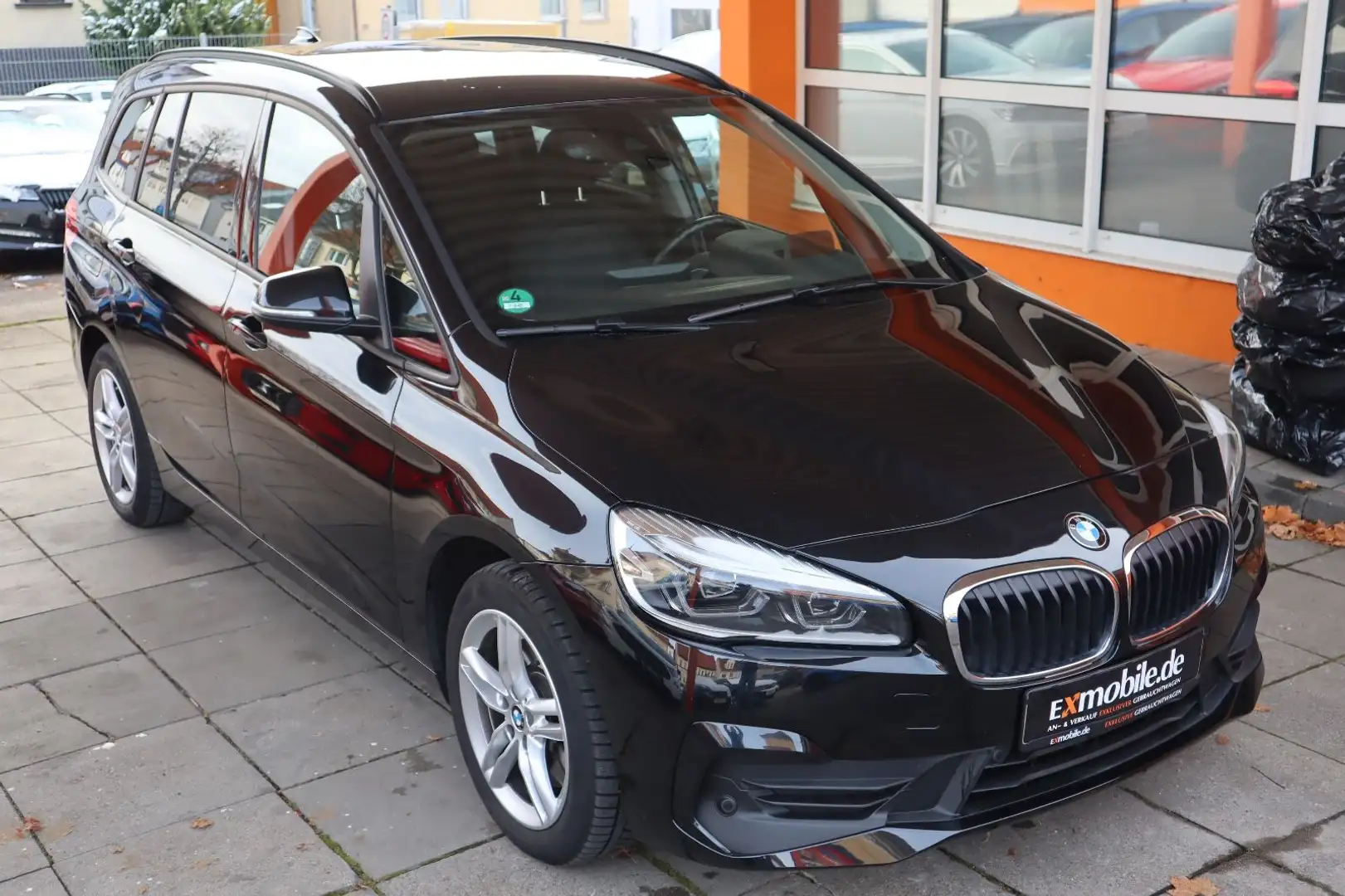 BMW 218 218D GRAN TOURER* ADVANTAGE* AHK* 1.HD* AUTOMATI Noir - 2