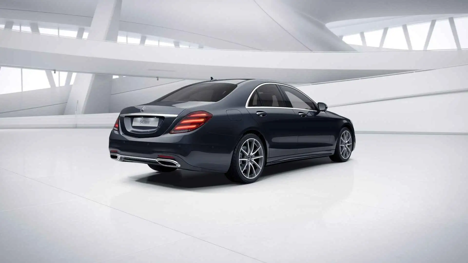 Mercedes-Benz S 350 350d Premium Plus | AMG | Mutlibeam | Panoramadak Bleu - 2