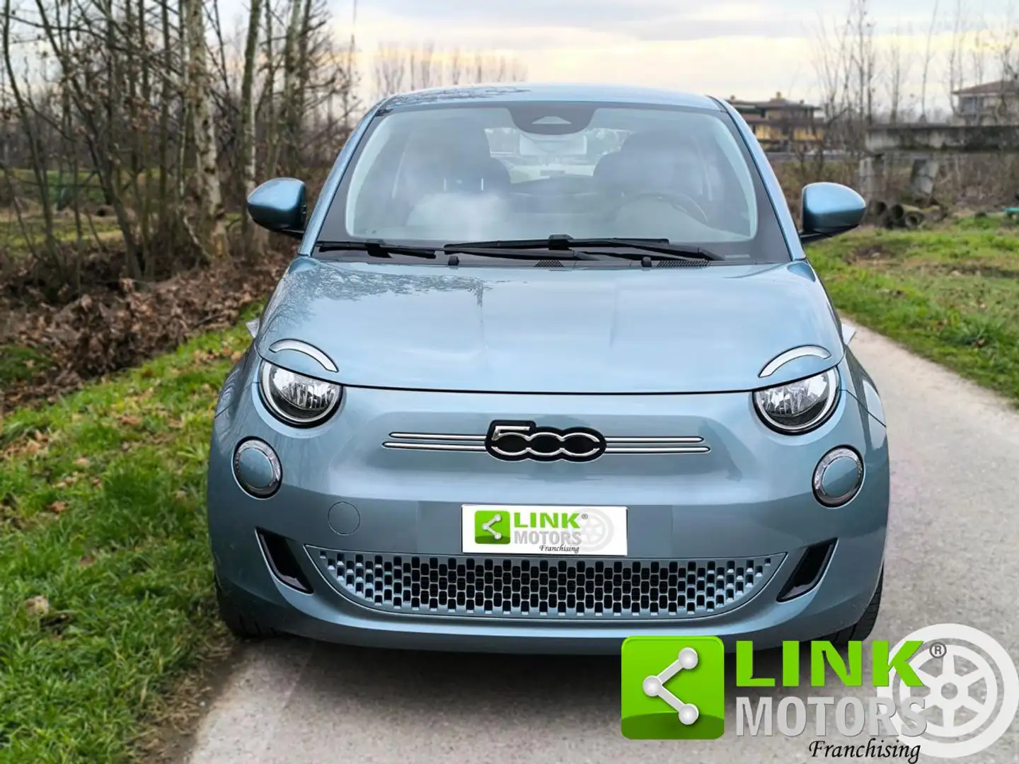 Fiat 500e Berlina 42 kWh La Prima Blu/Azzurro - 2