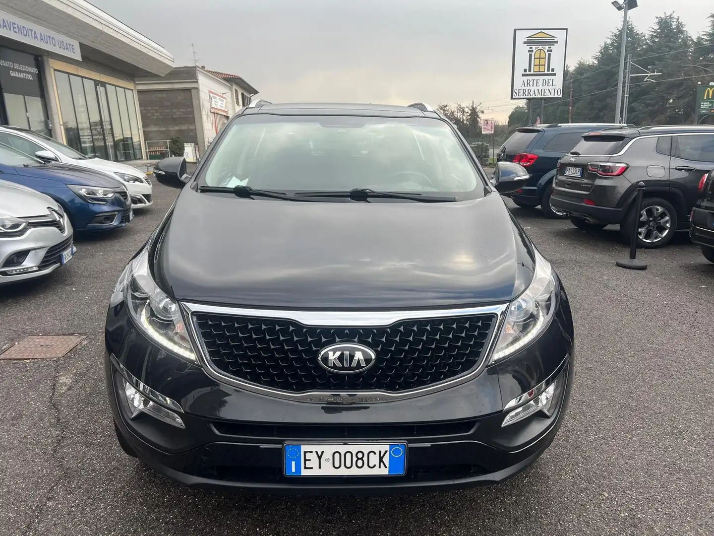 Kia Sportage 1.7 crdi Class 2wd 116CV *TETTO*PELLE*NAVI* Noir - 2
