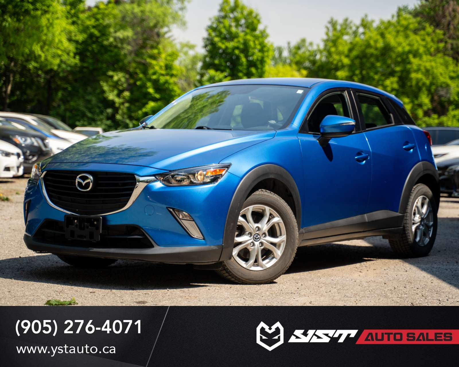 Blue 2016 Mazda CX-3 GS AWD SUV / Crossover Automatic