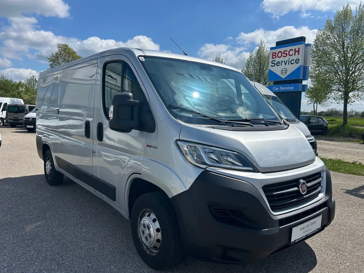 Fiat Ducato 130 L2H1, 1 Besitz, Pickerl NEU, MwSt., wenig KM Grau - 2