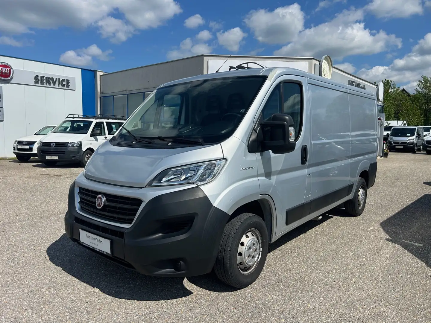 Fiat Ducato 130 L2H1, 1 Besitz, Pickerl NEU, MwSt., wenig KM Grau - 1