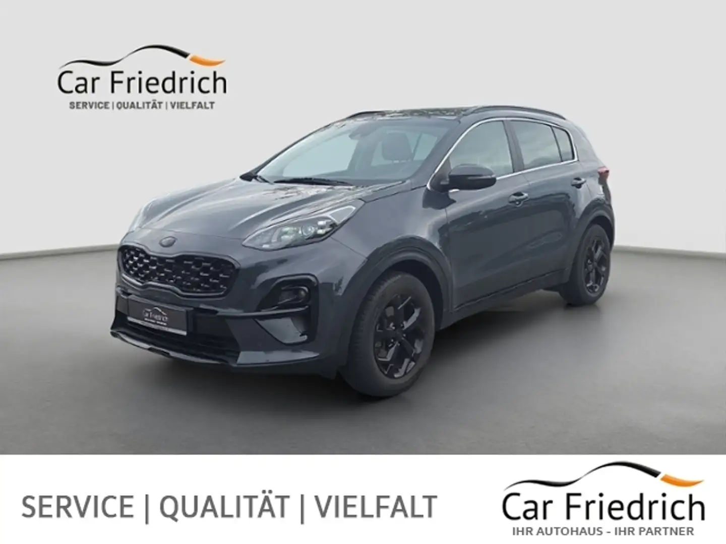Kia Sportage 1.6 T-GDI Black Edition 4WD Automatik Szürke - 1