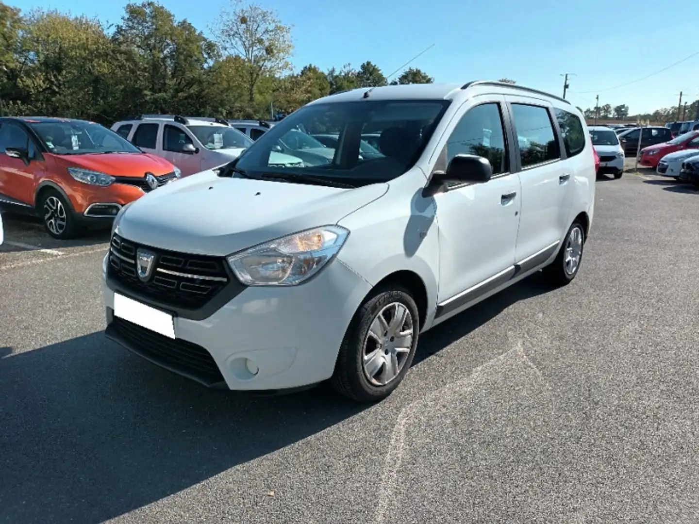 Dacia Lodgy 1.6 SCE 100CH SILVER LINE EURO6 5 PLACES Blanc - 1