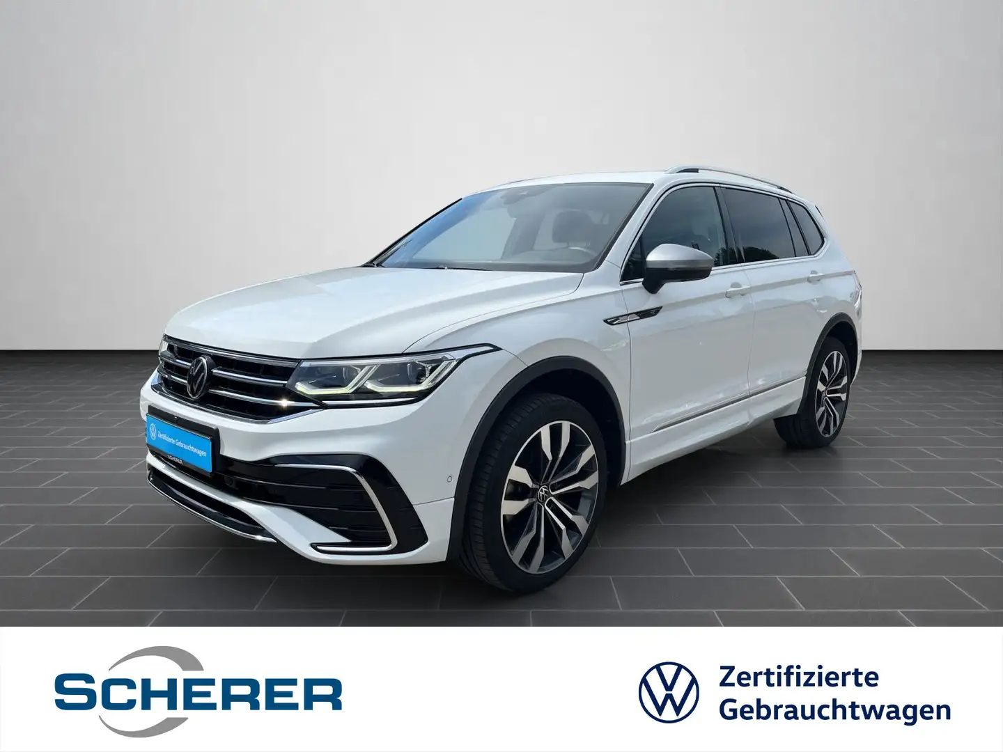 Volkswagen Tiguan Allspace 2.0 TDI DSG 4Motion R-Line 360 G Weiß - 1