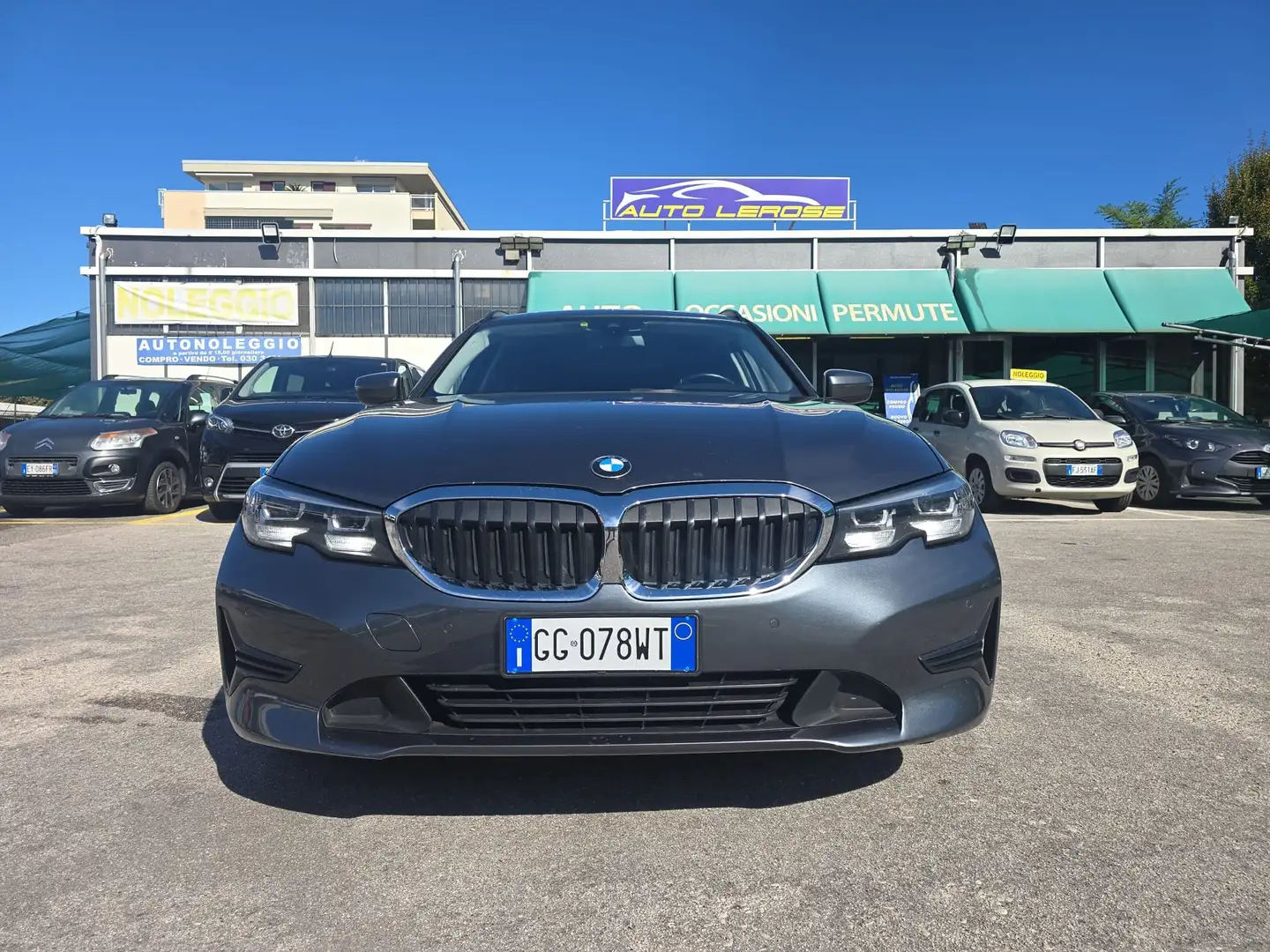 BMW 320 Serie3 G21 2019 Touring 320d Touring xdrive Msport Grigio - 2