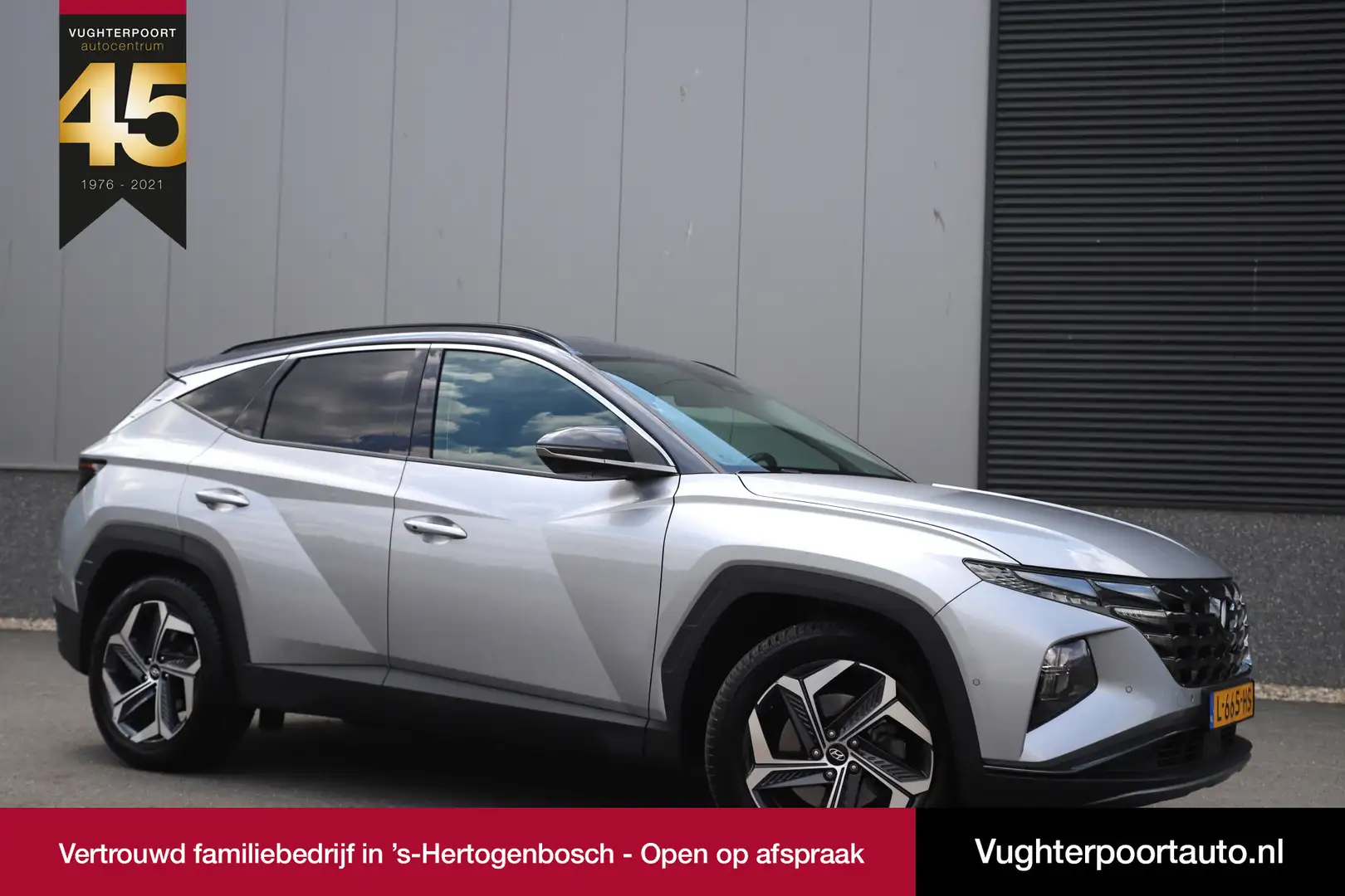 Hyundai TUCSON 1.6 T-GDI Hybrid/Premium/Automaat/Adaptive/Trekhaa Gris - 1