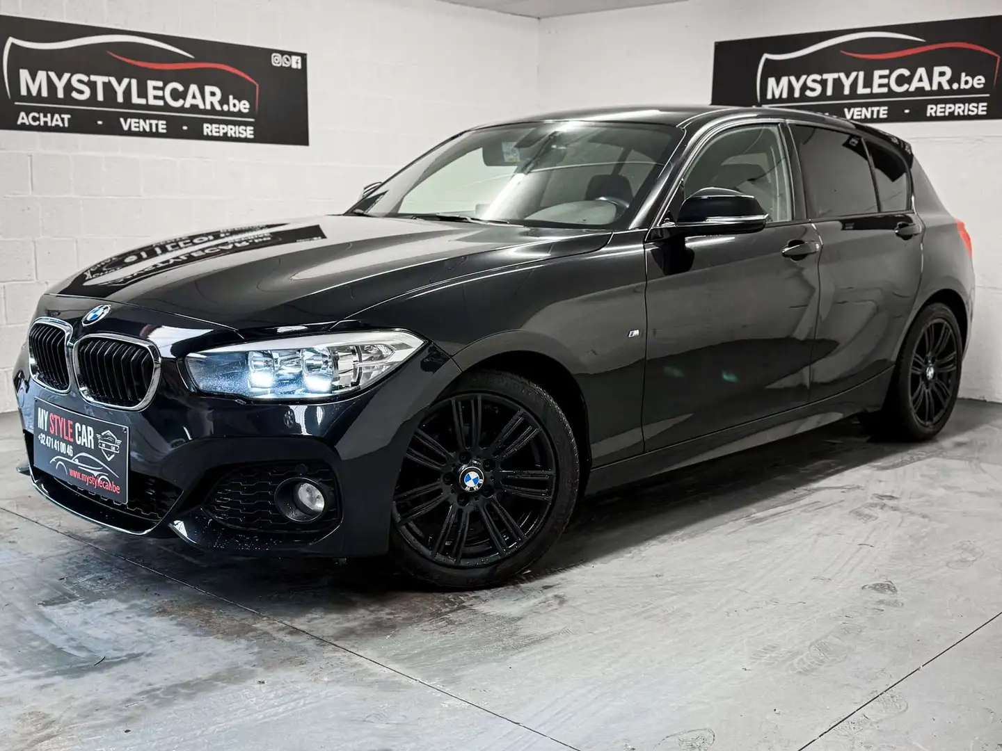 BMW 116 d PACK M, NAVI, ALCANTARA, GARANTIE 1AN Noir - 1