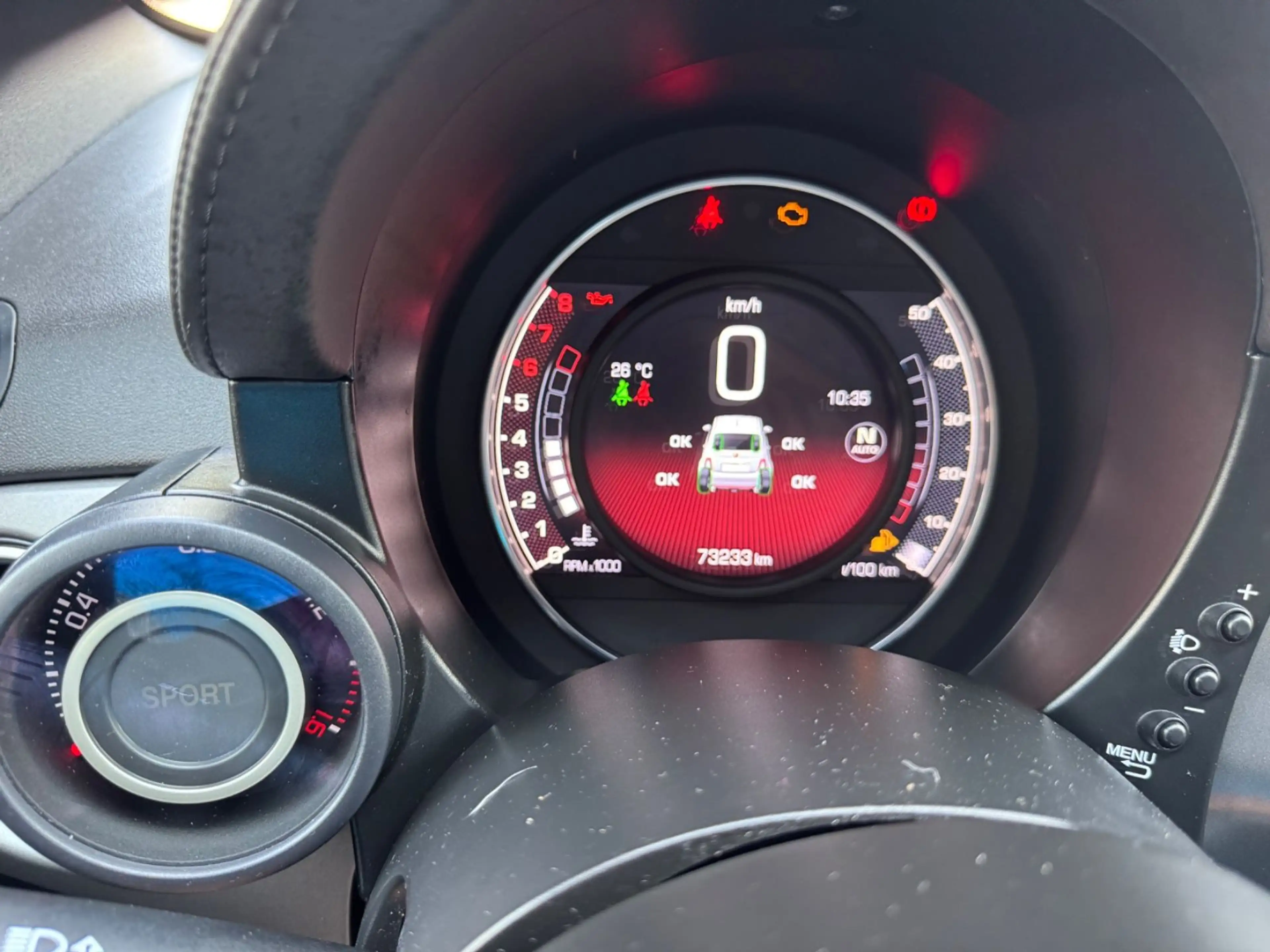 Abarth 595 Turismo Xenon-Navi-Leder — photo 11